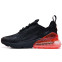 Кроссовки Мужские Nike Air Max 270 Black Hot Punch
