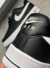 Кроссовки Nike Air Force 1 Low LV8 NBA Pack Black живое фото 4