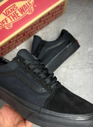 Кеды Vans Old Skool Black живое фото 3
